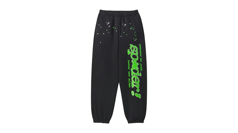 Sp5der Punk V2 Sweatpant Black