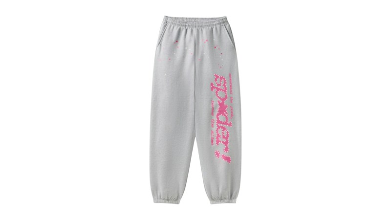 Sp5der Punk V2 Sweatpant Heather Grey