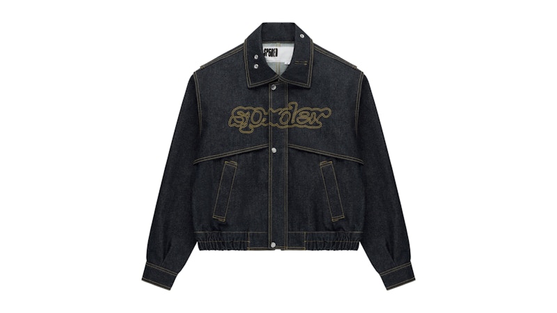 Giacca in denim Sp5der Punk V3 Indigo