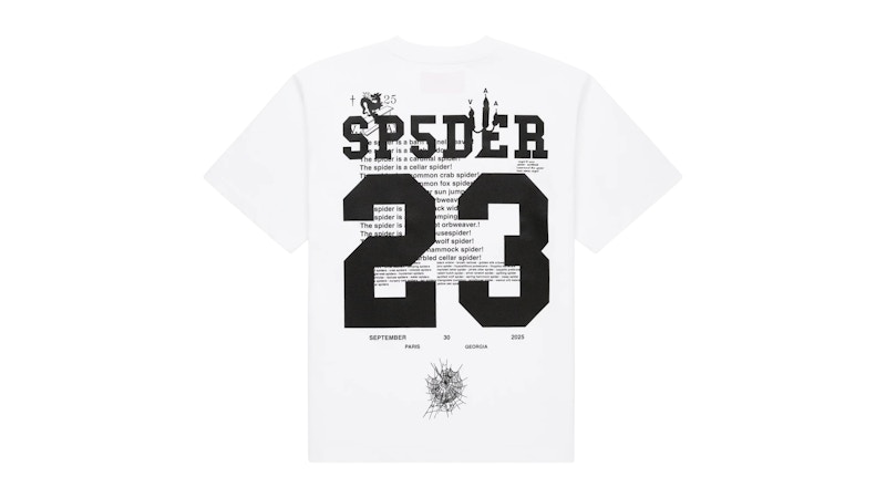 sp5der スパイダー　spider uk 白　Tシャツ Sp5der I Heart SP5DER Tee White - SS23 - US