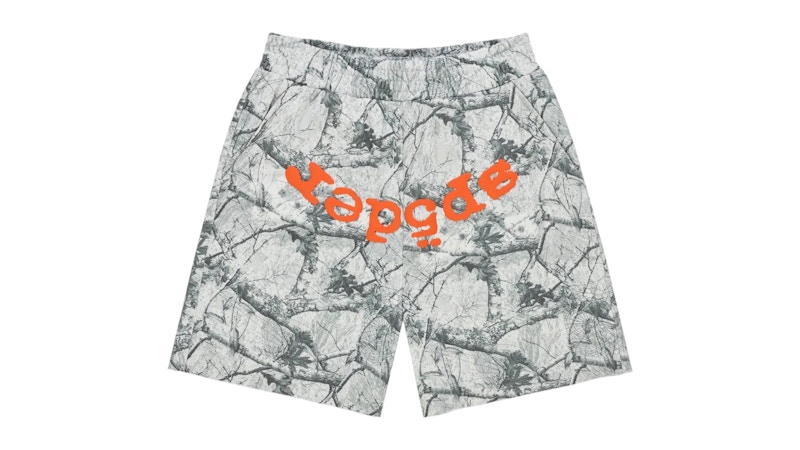 Sp5der Real Tree OG Web V2 Sweatshort White Camo