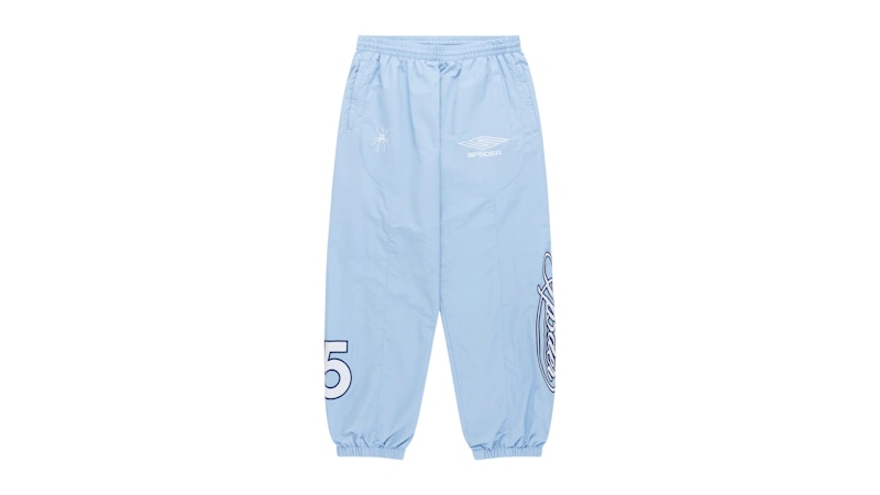 Pantalon d'échauffement SP5der Script bleu roche