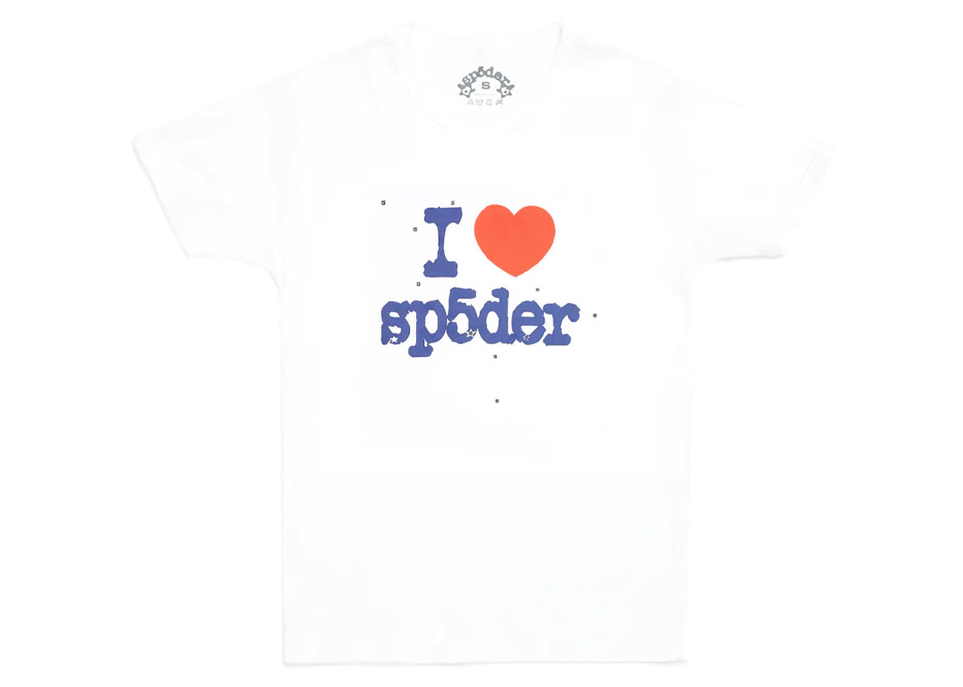 Sp5der Souvenir Baby Tee White - SS24 - US