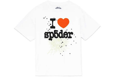 Sp5der Souvenir Tee Orange Men's SS24 US - Main Image
