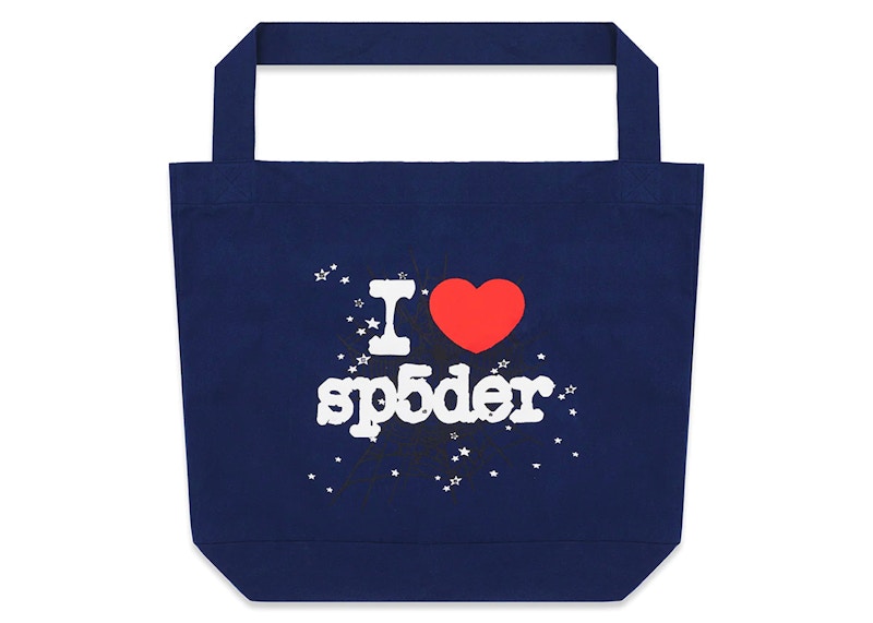 Sp5der Souvenir XL Tote Navy - SS24 - US