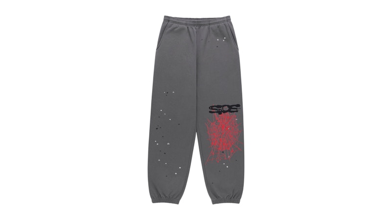 Sp5der Splat Punk Sweatpant Slate - SS26 - US