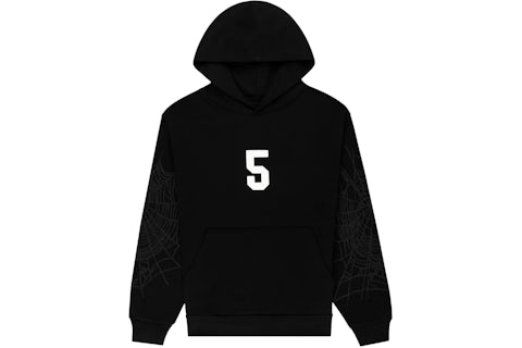 Sp5der Stadium Hoodie Black SS25 US - Main Image