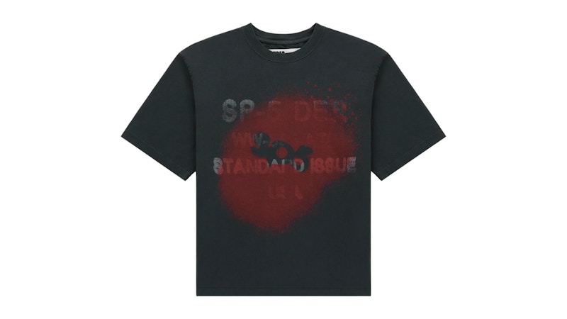 Sp5der Standard Issue Tee Black