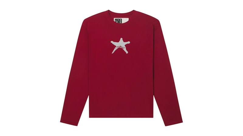 Sp5der Starshot Longsleeve Cardinal