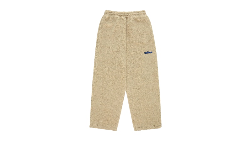 Sp5der Teddy Fleece Pant Tan