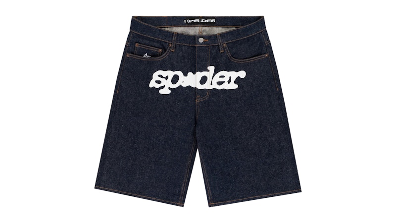 最新人気 Logo V3 Sp5der Denim US - SS25 - Men's Indigo Short パンツ