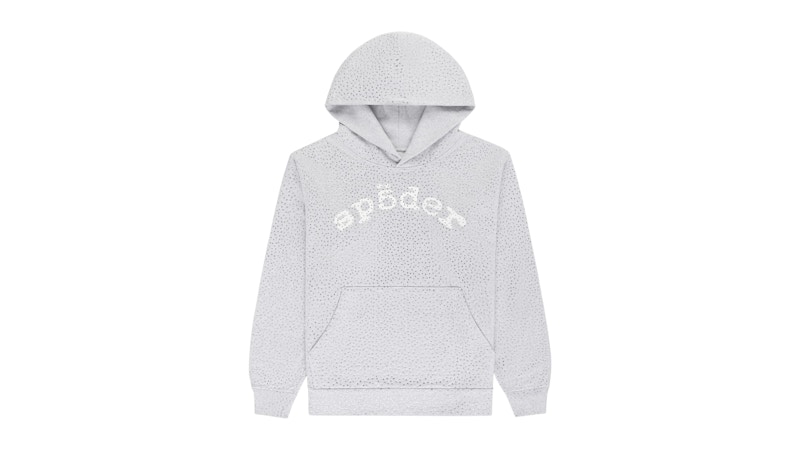 (新品同様) Sp5der VVS Hoodie 24FW スパイダー パーカー Sp5der VVS Hoodie Heather Grey メンズ - SS25 - JP
