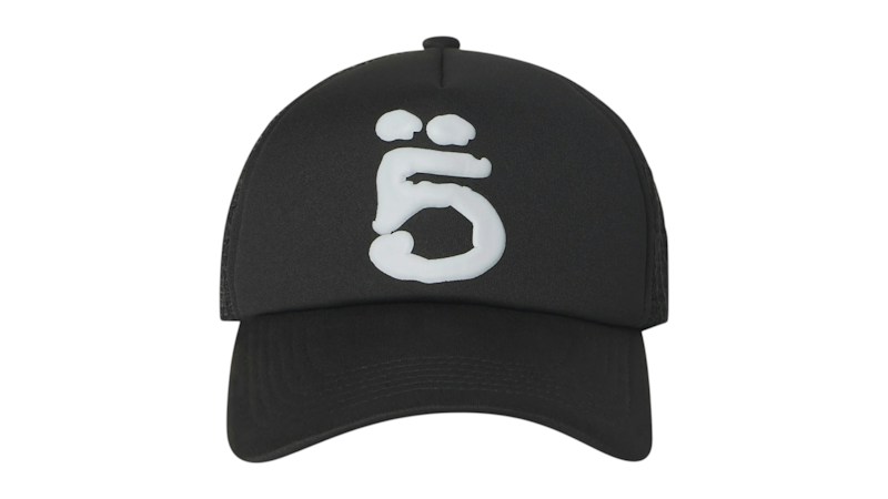 Sp5der Web Mesh 5 Trucker Hat Onyx