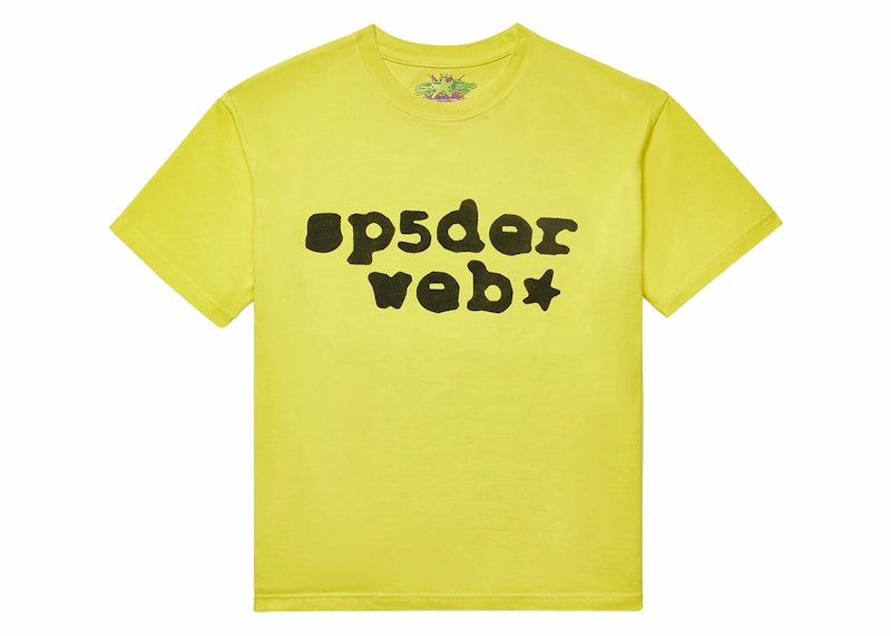 値段が激安 Sp5der Web Tee Yellow/Black Men's - FW23 - US トップス