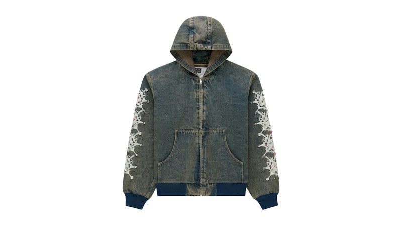 Sp5der Webstone Denim Jacket Indigo