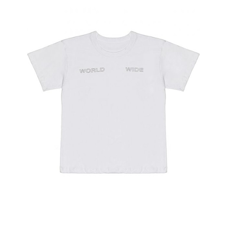 Pre-owned Sp5der Wide T-shirt White