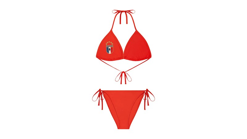 Sp5der Araignee Bikini für Damen, Rot