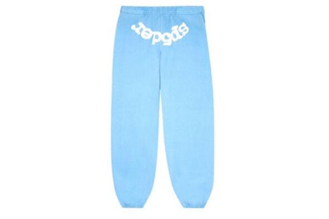 Sp5der Worldwide Sweatpant Sky Blue Men's SS23 US