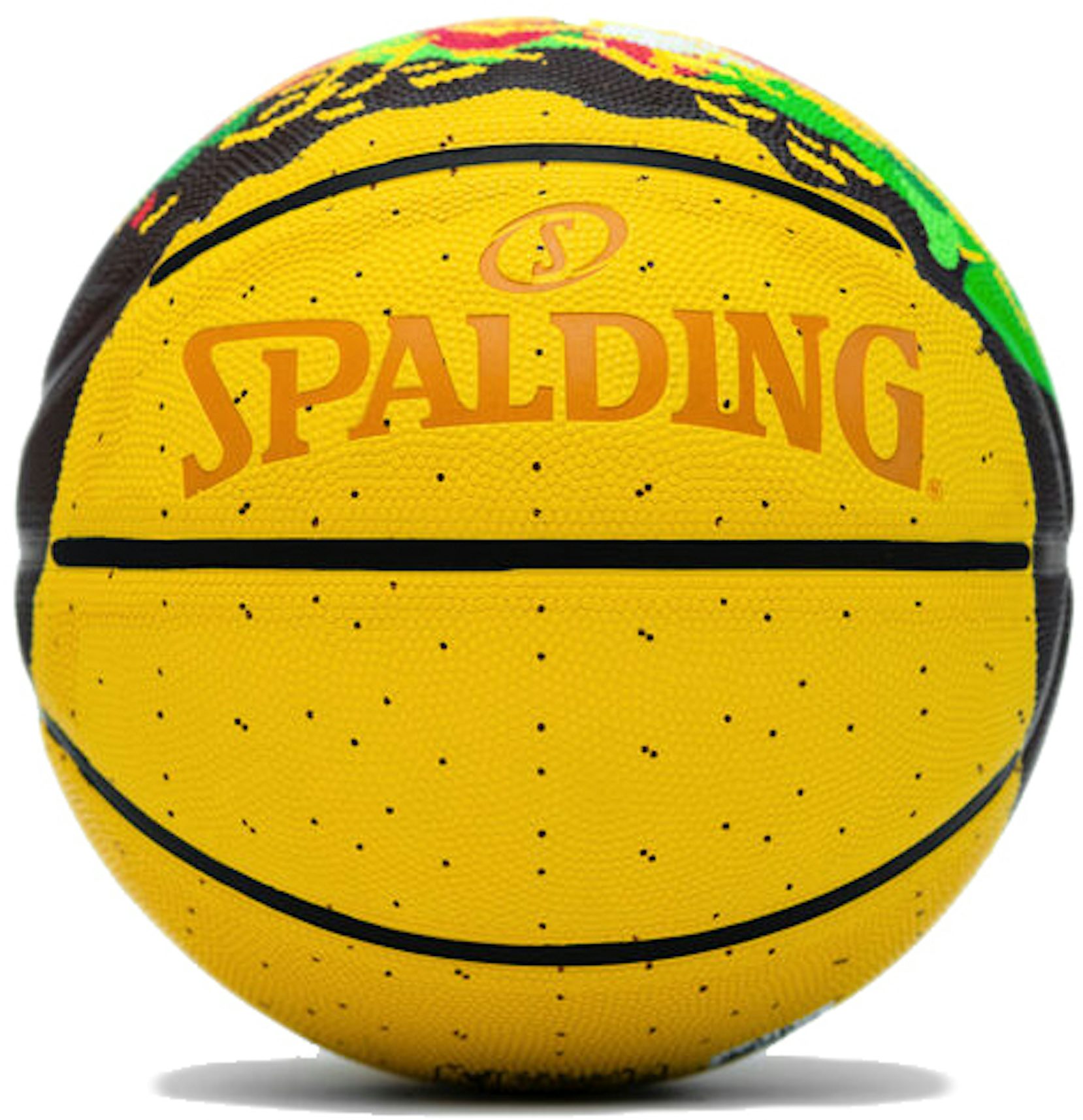 Spalding NBA Lebron James Basketball - Yellow