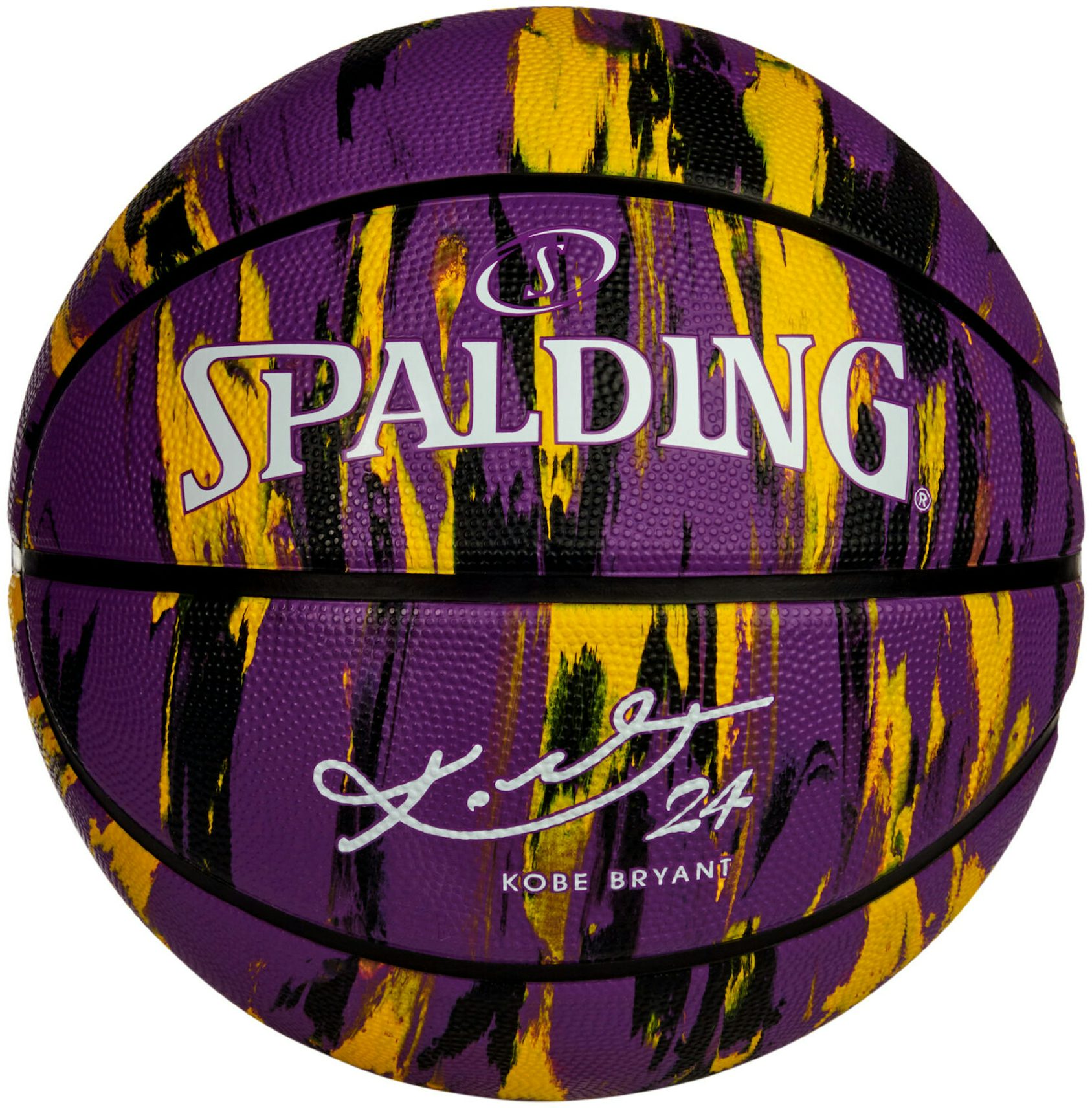 US x Marble Bryant Spalding Basketball Series Kobe Purple/Yellow -