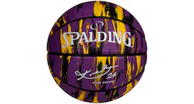 Spalding x Kobe Bryant Marble Series Basketball Purple/Yellow