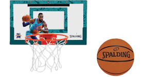 Spalding x Space Jam A New Legacy Lebron Slam Jam Backboard Basketball Set Green