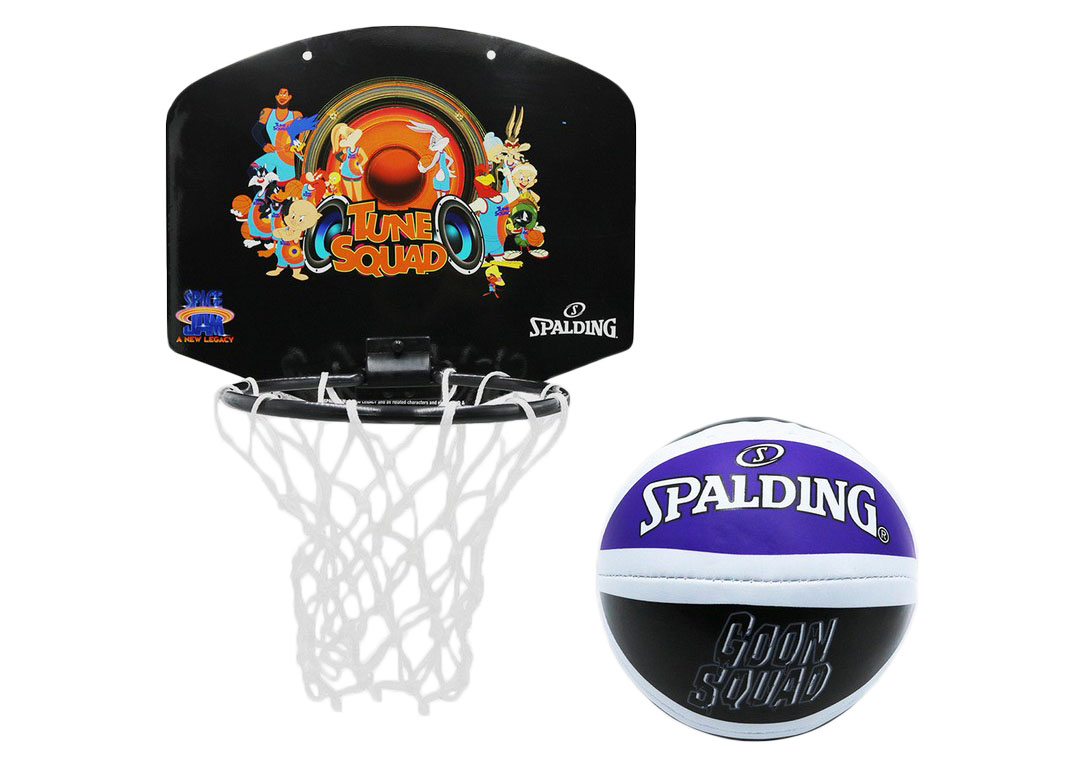 Spalding x Space Jam A New Legacy Tune Squad Mini Basketball Set Black