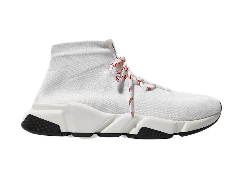 Speed Lace Up White Red (Women's) - 517319 W07U0 9000 - JP