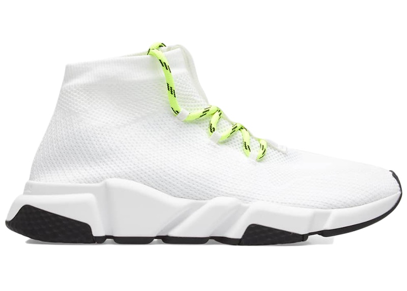Speed Lace Up White Yellow