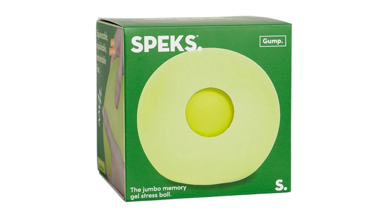 Speks Gump Memory Gel Stress Ball Jumbo