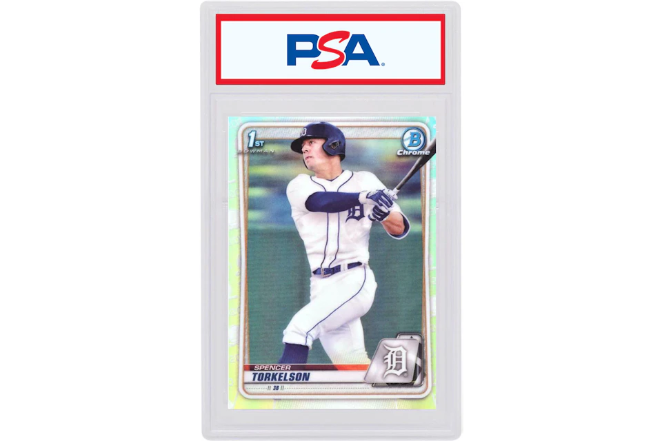 Spencer Torkelson 2020 Bowman Draft Chrome Prospects Refractor #BD-121