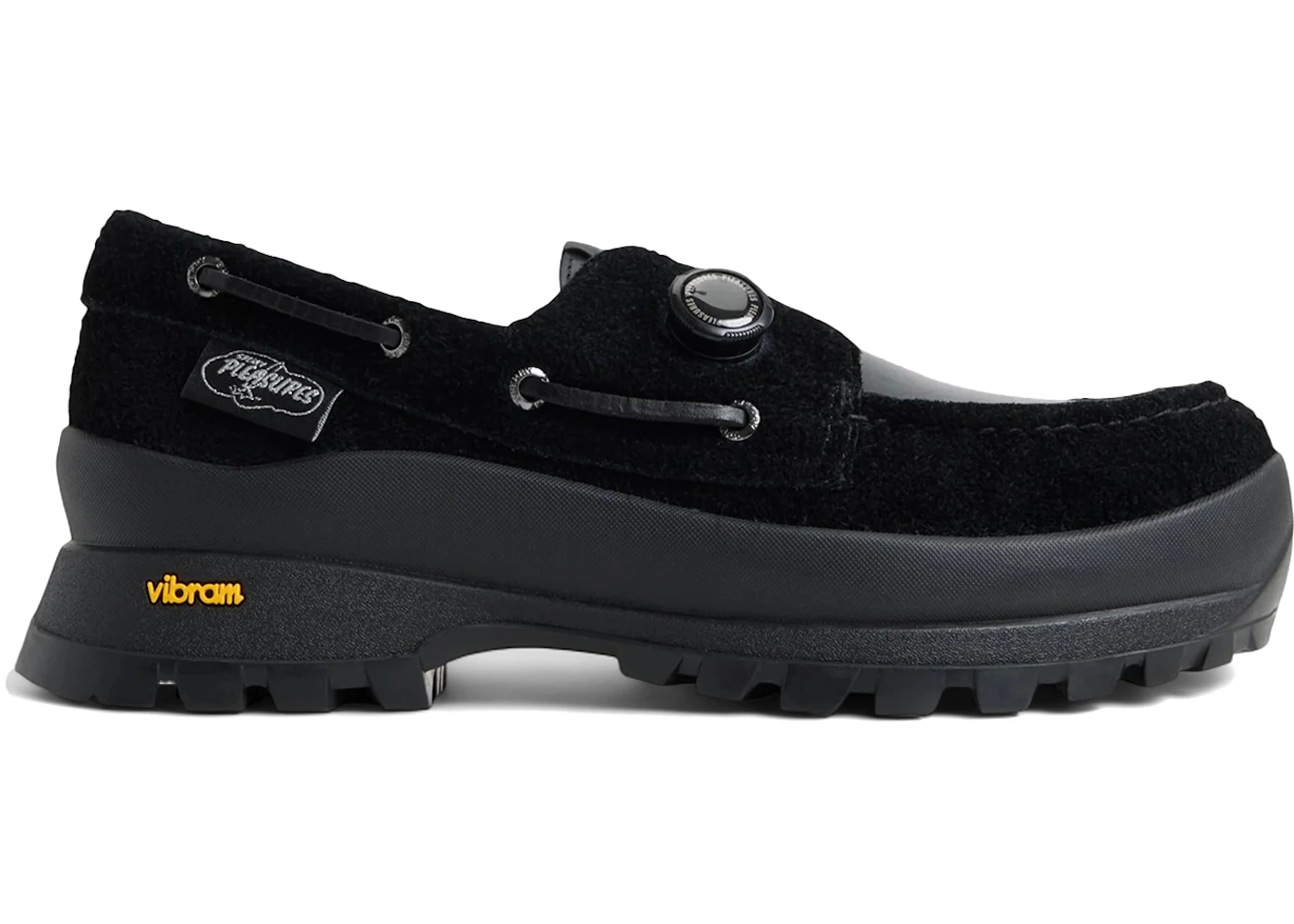 Sperry 3-Eye Vibram Turn-Lock Lug Boat Pleasures Black Herren ...