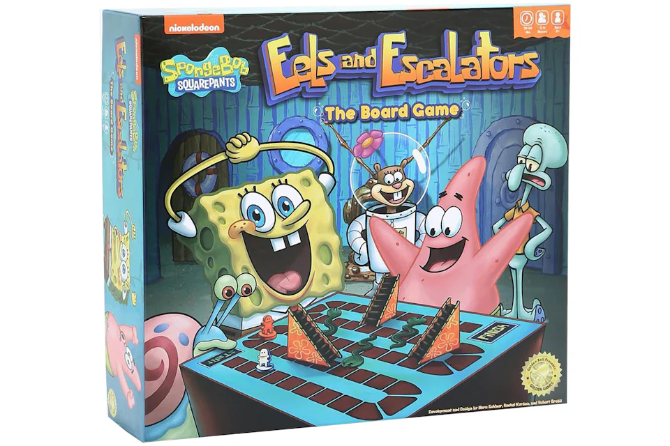 Spongebob SquarePants Eels and Escalators Board Game US