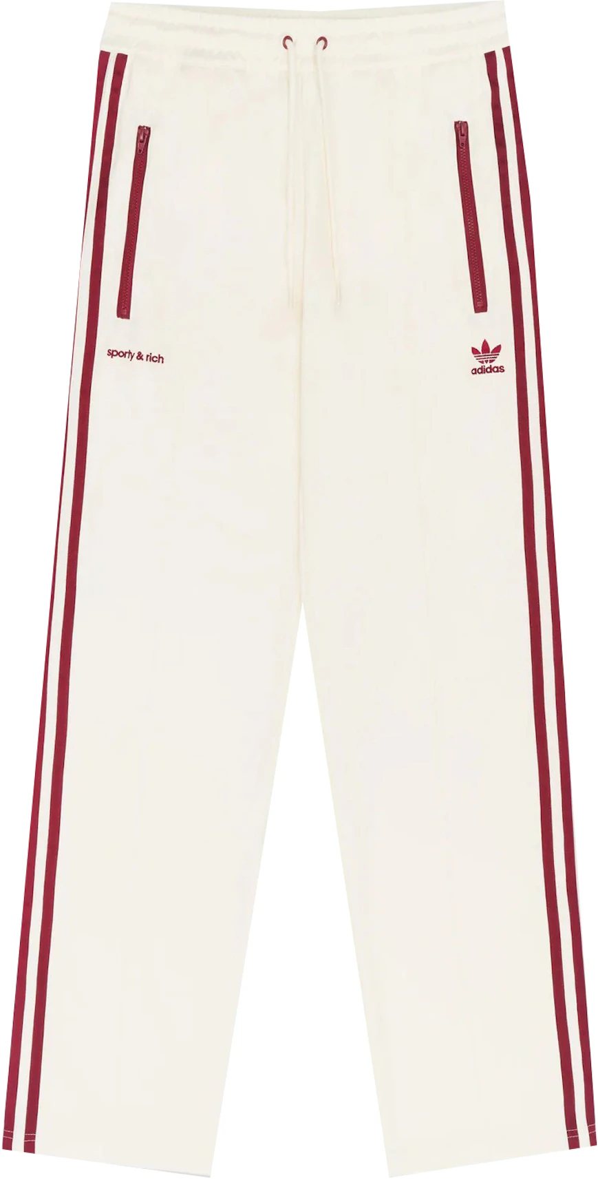 Sporty & Rich x adidas Track Pants Cream/Merlot - FW22 - US