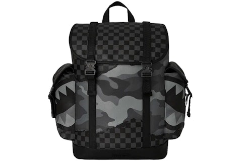 Sprayground 3AM Tear It Up Monte Carlo (DLXV) Zaino Nero/Grigio IT
