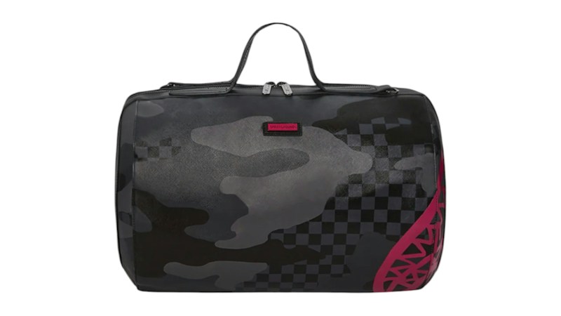 Sprayground 3Am Pink Drip Tube Duffle Multicolor