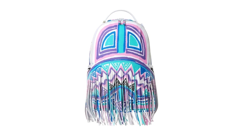 Sprayground A.I. African Intelligence Motivated Motion x Sandflower Backpack Multicolor