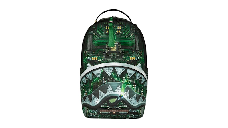 Sprayground A.I. African Intelligence Rewired & Inspired x Sandflower Backpack Multicolor
