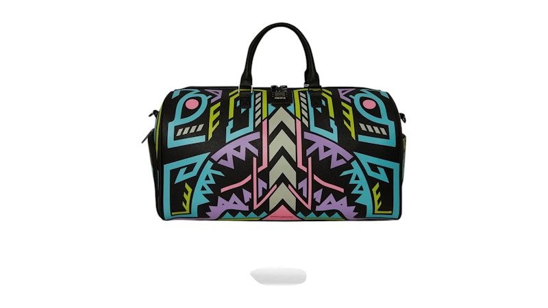 Sprayground A.I. Path To The Future Iii Duffle - Sandflower Collab (Glow In The Dark) Multicolor