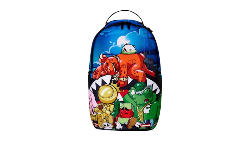 Pre-owned Sprayground After The After After Party Dlxr Backpack In Multi