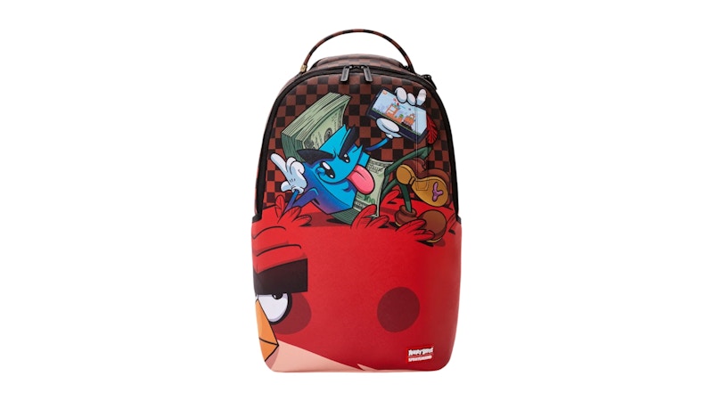 Sprayground Angry Birds Money Boys Backpack Multicolor