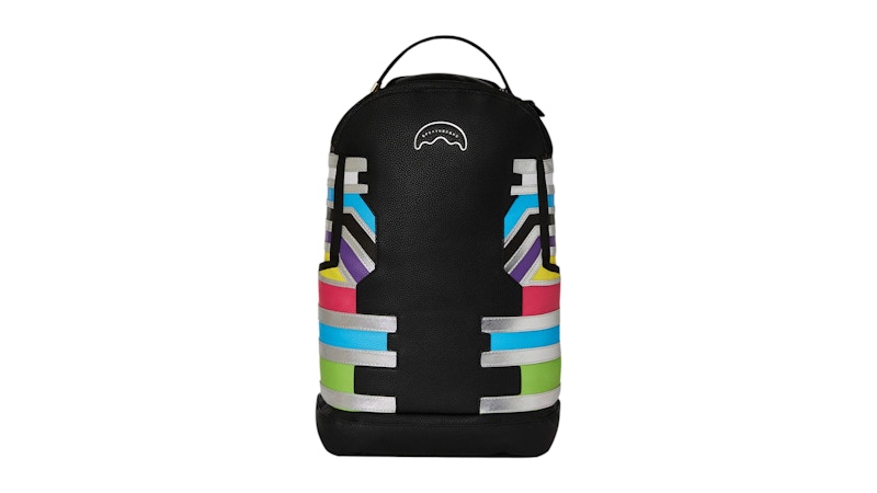Pre-owned Sprayground Architectural Facade Backpack In Multi