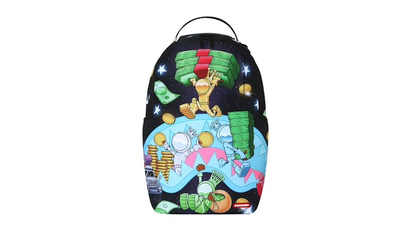 Sprayground Astro Crew Space Stacks Backpack Multicolor