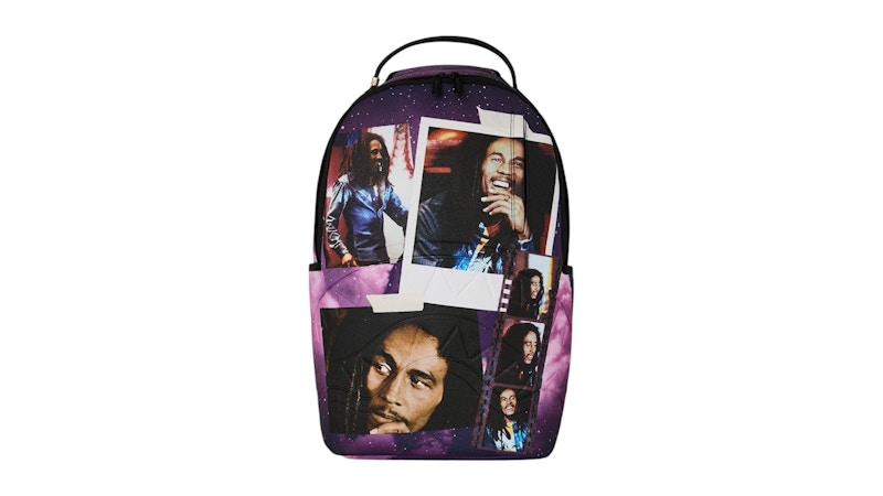 Sprayground Bob Marley Collab the Legend Forever Backpack Multicolor