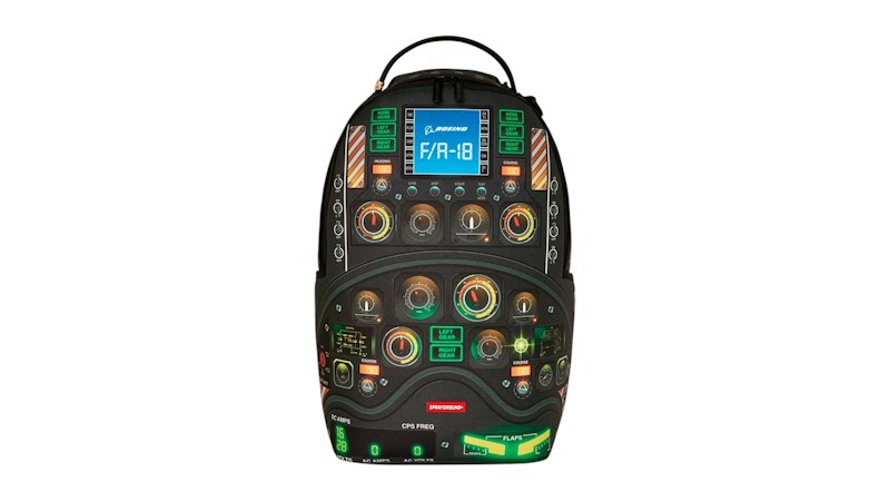 Sprayground Boeing Collab F/a-18 Super Hornet Backpack Multicolor