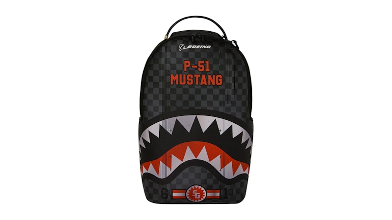 Sprayground Boeing P-51 Mustang Backpack Multicolor