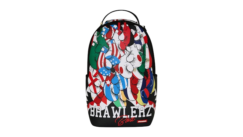 Sprayground Brawlerz Boxing Club Miami Collab Backpack Multicolor