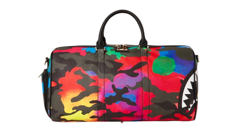 Sprayground Camoburst Emperor Duffle Multicolor