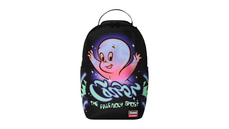 Sprayground Casper Ghost Shark Backpack Multicolor
