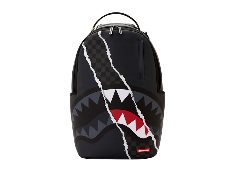 Sprayground Center RIP Revealing Check Backpack Multicolor